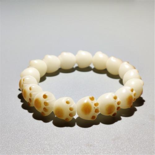 Wrist Mala, Bodhi, Claw, Carved, fashion jewelry & Unisex Length about 11-12mm Approx 18 cm [