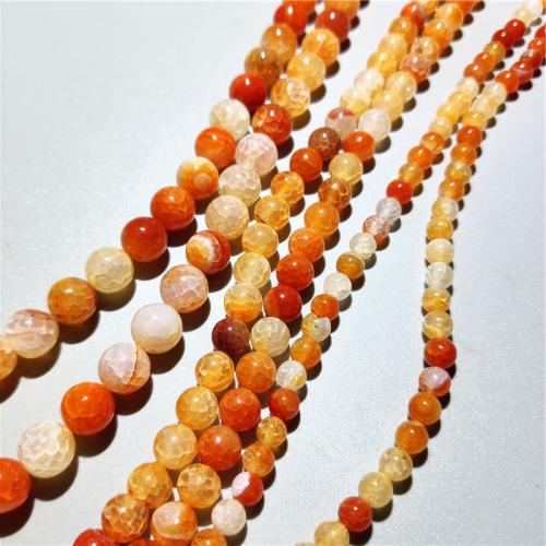 Agate Beads, Round, DIY Approx 38 cm [