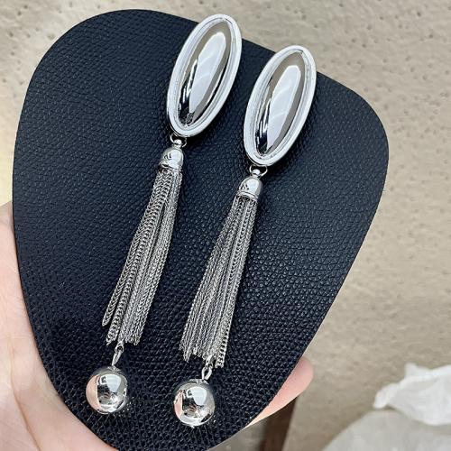 Fashion Fringe Earrings, Zinklegierung, goldfarben plattiert, Modeschmuck & für Frau, verkauft von Paar