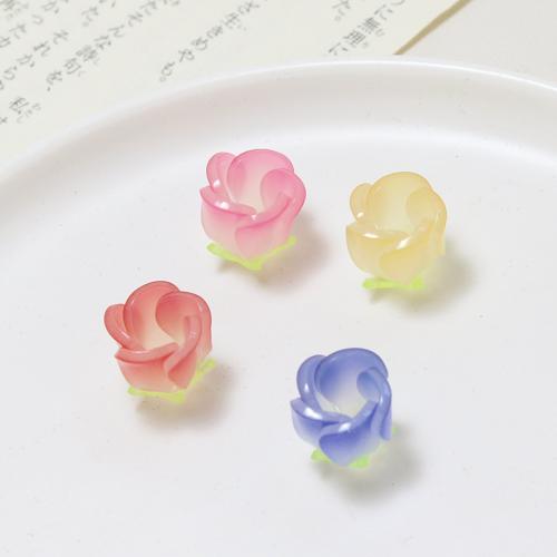 Acrylic Jewelry Beads, Flower, DIY 