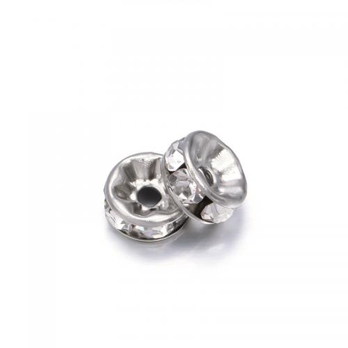 Stainless Steel Beads, 304 Stainless Steel, DIY 8mm [