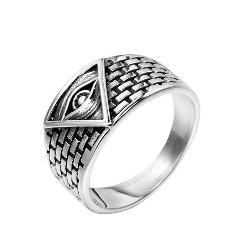 Titan Stahl Fingerring, Titanstahl, Vintage & Modeschmuck & unisex & verschiedene Größen vorhanden, originale Farbe, 10mm, verkauft von PC[