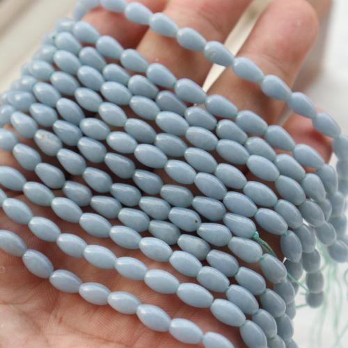 Perles de pierre gemme unique, Angelite, poli, Forme différente pour le choix & DIY, bleu ciel Environ 39 cm, Environ Vendu par brin