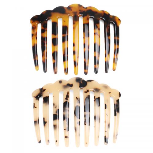 Decorative Hair Combs, Acetate, fashion jewelry [