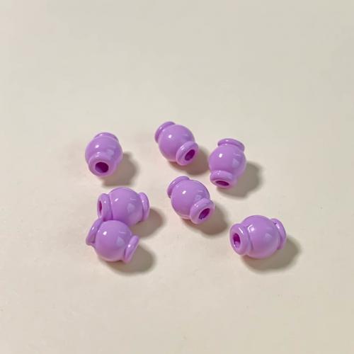 Zinklegierung Schmuckperlen, Spritzlackierung, DIY, keine, 6x5x5mm, 10PCs/Tasche, verkauft von Tasche