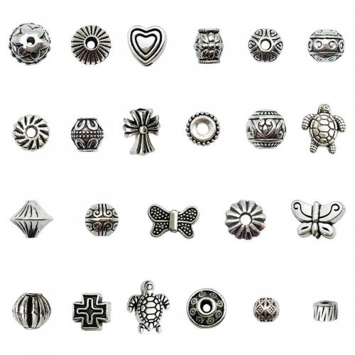 Zinc Alloy Spacer Beads, plated, DIY original color [