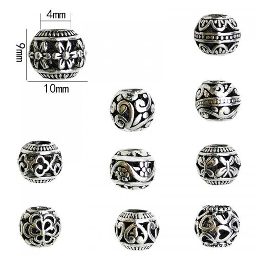 Zinc Alloy Spacer Beads, plated, DIY original color [