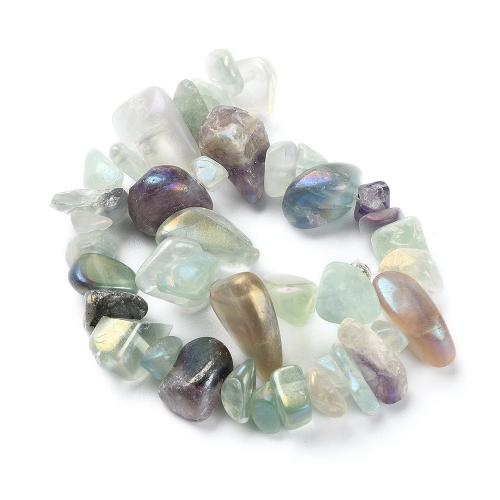 Fluorite Beads, Natural Fluorite, DIY Approx 17 cm [