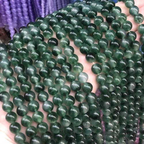 Mixed Gemstone Beads, Chalcedony, Round, DIY green Approx 38 cm [