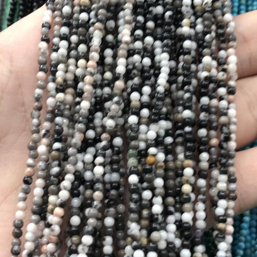 Mixed Gemstone Beads, Natural Stone, Round, DIY 2mm Approx 38 cm [