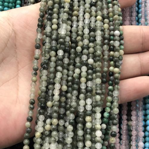 Mixed Gemstone Beads, Natural Stone, Round, DIY 3mm Approx 38 cm [