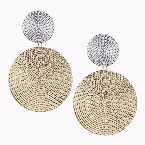 Zinc Alloy Drop Earring, fashion jewelry & for woman 