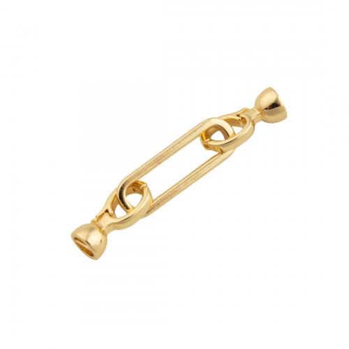 Brass Bracelet Findings, 14K gold plated, DIY 