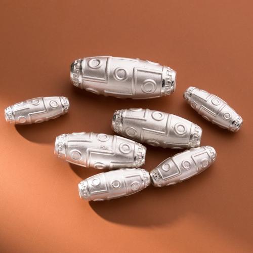 Sterling Silver Spacer Beads, 925 Sterling Silver, plated, DIY silver color 