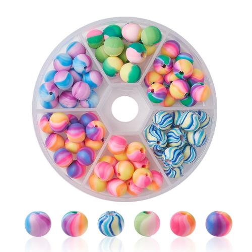 Polymer Clay Jewelry Beads, DIY, mixed colors, Approx [