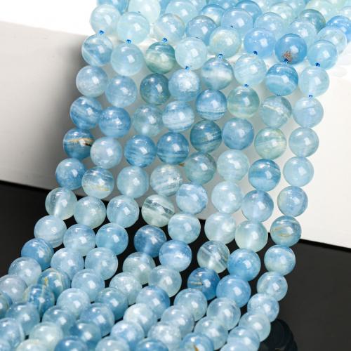 Single Gemstone Beads, Calcite, Round, polished, DIY 