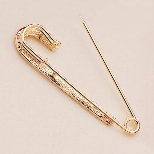 Rhinestone Zinc Alloy Brooch, fashion jewelry & for woman & with rhinestone 