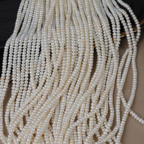 Keshi Cultured Freshwater Pearl Beads, DIY, white, 5mm Approx 38-39 cm [