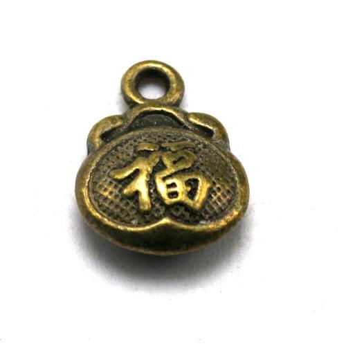 Zinc Alloy Jewelry Pendants, antique bronze color plated, vintage & DIY Approx 