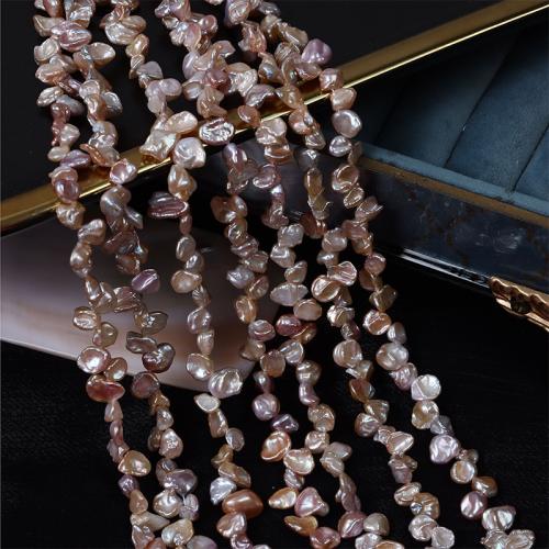 Baroque Cultured Freshwater Pearl Beads, DIY, mixed colors, Length about 8-0mm,Width about 6-7mm Approx 0.7mm Approx 39 cm, Approx [