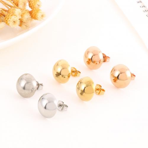 Stainless Steel Stud Earring, 304 Stainless Steel, fashion jewelry & for woman, mixed colors [