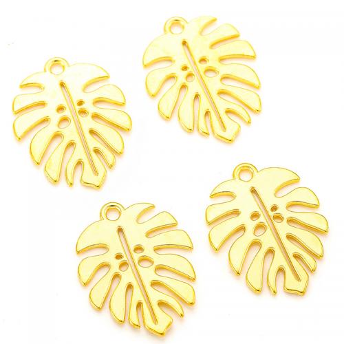 Zinc Alloy Leaf Pendants, plated, DIY Approx 2mm, Approx [