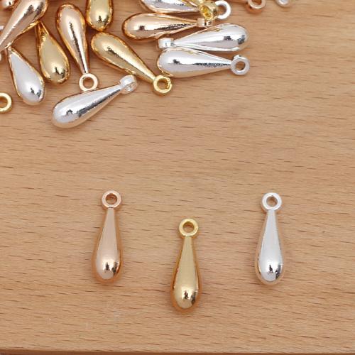 Zink Legierung Extender Kette Anhänger, Zinklegierung, Tropfen, plattiert, DIY, keine, 19x6mm, 100PCs/Tasche, verkauft von Tasche