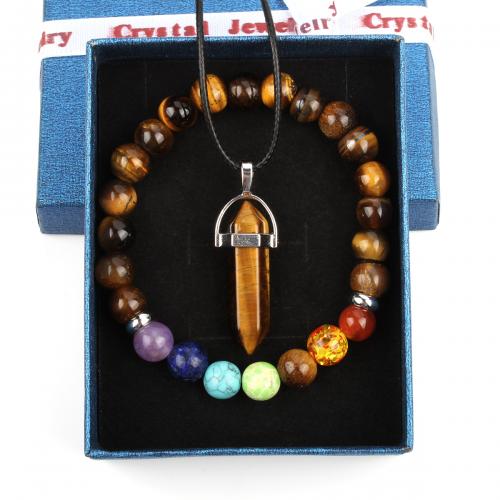 Jewelry Gift Sets, Gemstone, fashion jewelry, mixed colors 