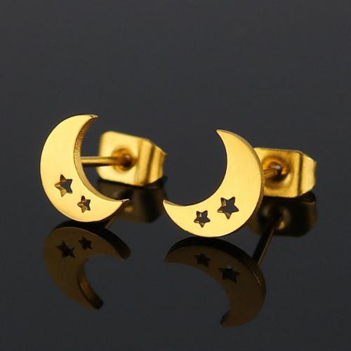 Stainless Steel Stud Earring, 304 Stainless Steel, fashion jewelry & for woman 