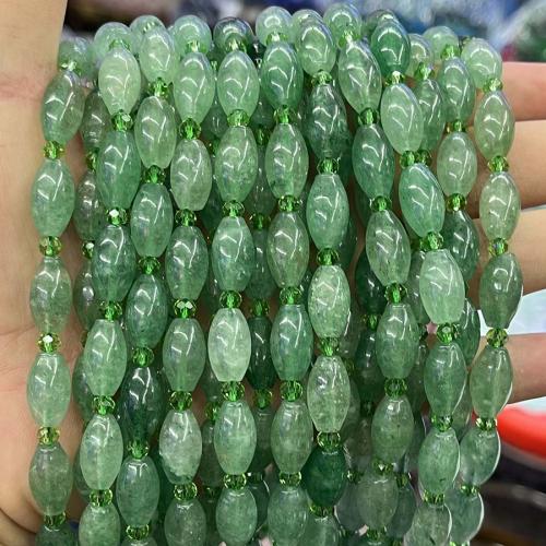 Mix Color Quartz Beads, Strawberry Quartz, barrel, DIY, green Approx 38 cm [