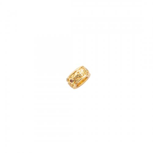 Cubic Zirconia Micro Pave Brass Beads, high quality plated, DIY & micro pave cubic zirconia Approx 4mm 