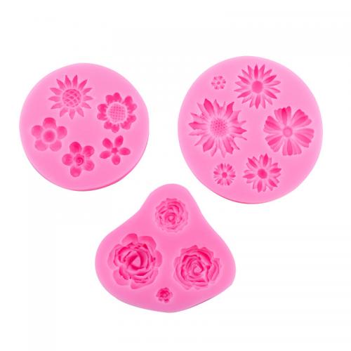 DIY Epoxy Mold Set, Silicone pink [