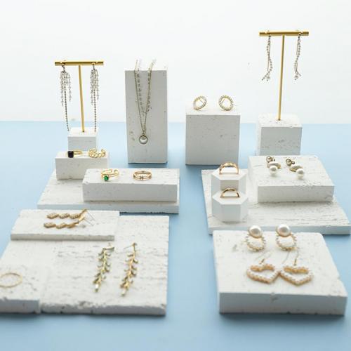 Multi Purpose Jewelry Display, Gypsum white [