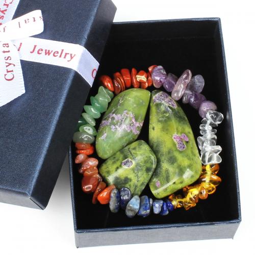 Jewelry Gift Sets, Gemstone, fashion jewelry, mixed colors 