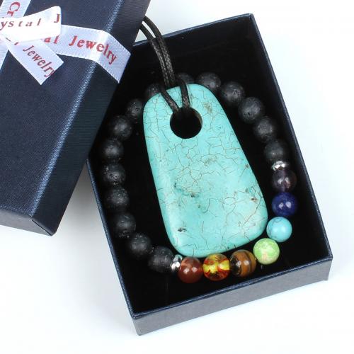 Jewelry Gift Sets, Gemstone, fashion jewelry, mixed colors 