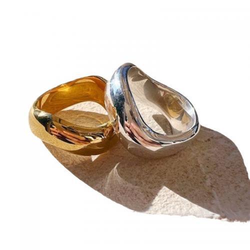 Brass Finger Ring, plated & for woman [