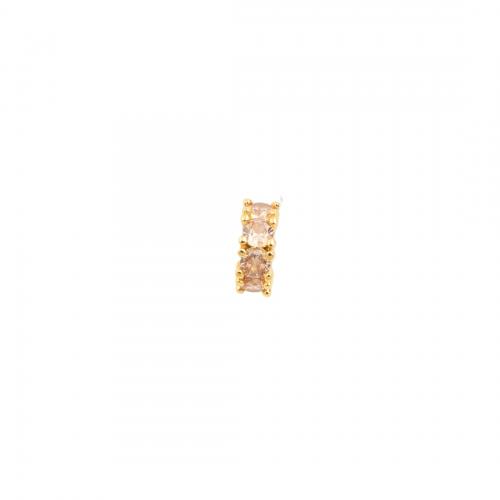 Cubic Zirconia Micro Pave Brass Beads, high quality plated, DIY & micro pave cubic zirconia Approx 5.5mm 