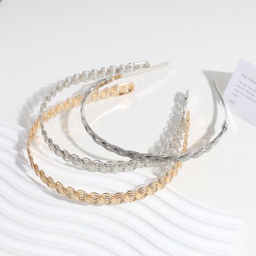 Hair Bands, Zinc Alloy, plated, fashion jewelry 12.5mm [