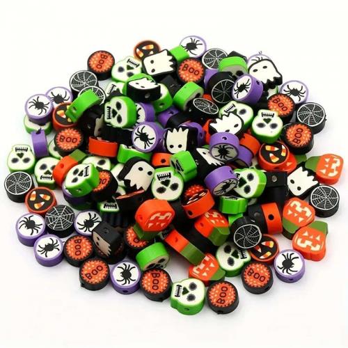 Polymer Clay Jewelry Beads, DIY 10mm, Approx [