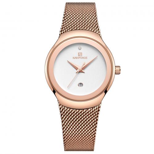 Women Wrist Watch, Glass, with 201 Stainless Steel, Japanese movement, Life water resistant & fashion jewelry & for woman Approx 22 cm 