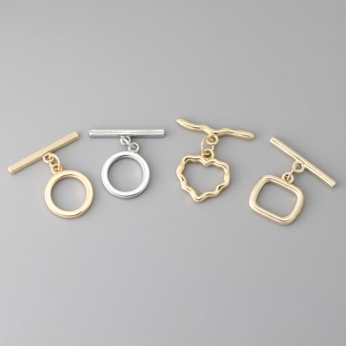 Brass Toggle Clasp, plated, DIY 