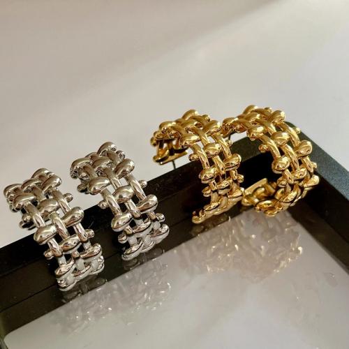 Zinc Alloy Stud Earring, plated, fashion jewelry 