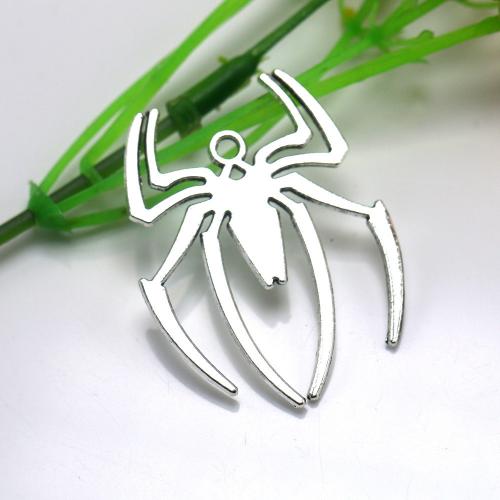 Zinc Alloy Animal Pendants, Spider, antique silver color plated, vintage & fashion jewelry & DIY Approx [