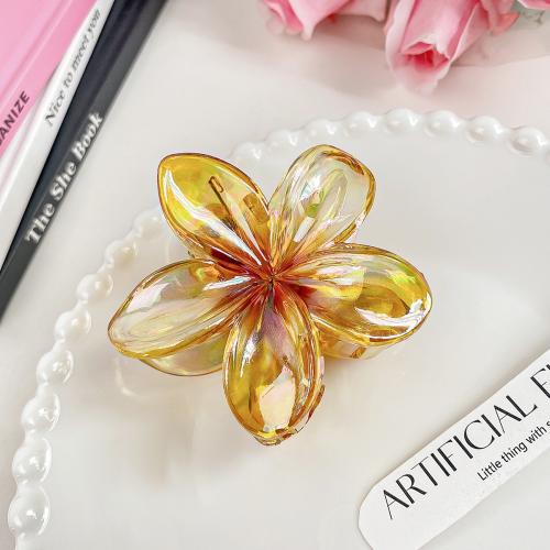 Hair Claw Clips, Plastic, Flower, fashion jewelry 