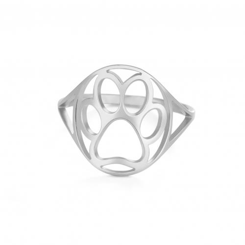 Titan Stahl Fingerring, Titanstahl, Vakuum-Ionen-Beschichtung, Modeschmuck & unisex & verschiedene Größen vorhanden & hohl, keine, 15.2mm, verkauft von PC