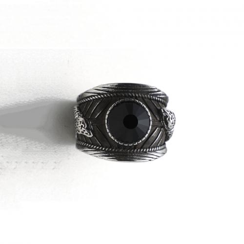 Edelstahl Fingerring, 304 Edelstahl, Salben, Modeschmuck & verschiedene Größen vorhanden & verschiedene Stile für Wahl & für den Menschen, verkauft von PC