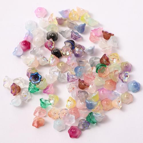 Abalorios de Murano flor, Cristal de murano, Bricolaje, más colores para la opción, 12mm, 50PCs/Bolsa, Vendido por Bolsa