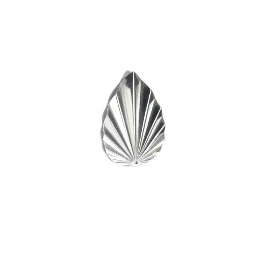 Stainless Steel Leaf Pendant, 304 Stainless Steel, DIY & machine polishing, original color, nickel, lead & cadmium free 