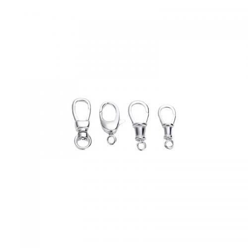 Sterling Silver Snap Clasp, 925 Sterling Silver, DIY 