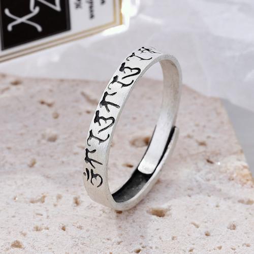 Bague en argent , Argent sterling 925, poli, bijoux de mode & unisexe, Vendu par PC